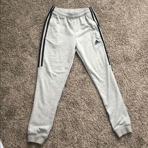 Grey Adidas joggers/sweatpants